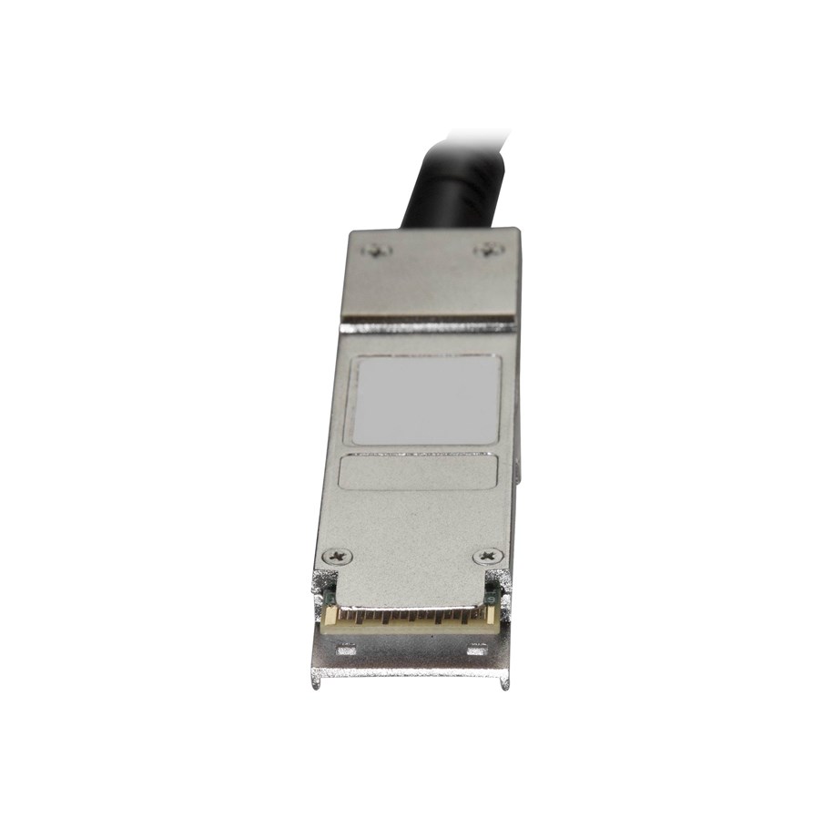 Netzwerk - Kabel - StarTech.com Juniper QFX-QSFP-DAC-3M Comp SFP+ Twinax Cable - 3 m (9.8 ft.) - 40GBase direct attach cable - 3 m - black - Schwarz - 3m - QFXQSFPDAC3M