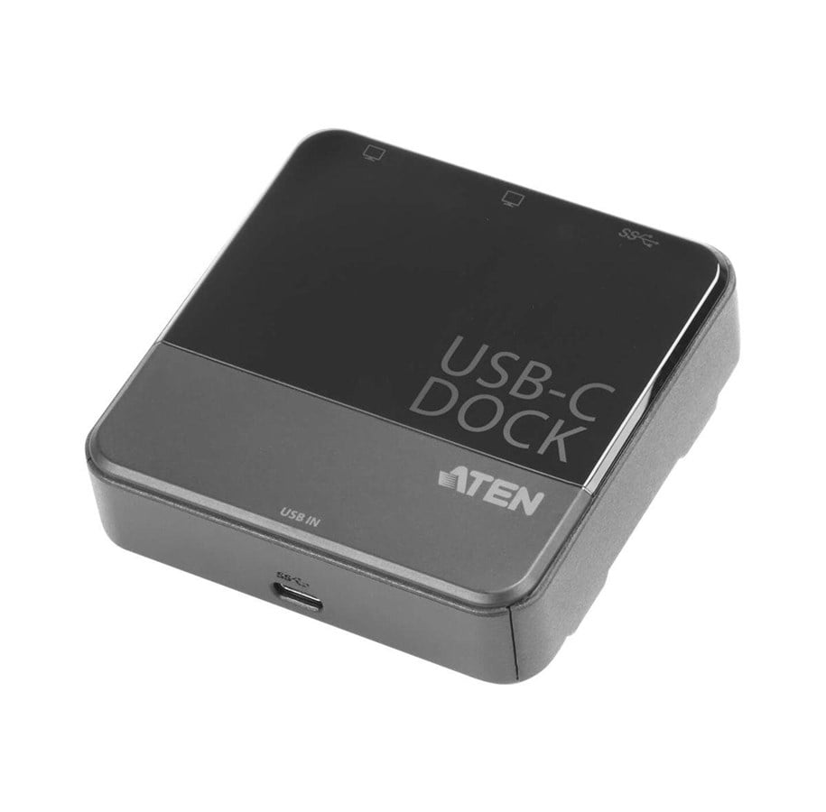 Dockingstationen - ATEN UH3233 USB-C Dual-HDMI Mini Dock - UH3233-AT