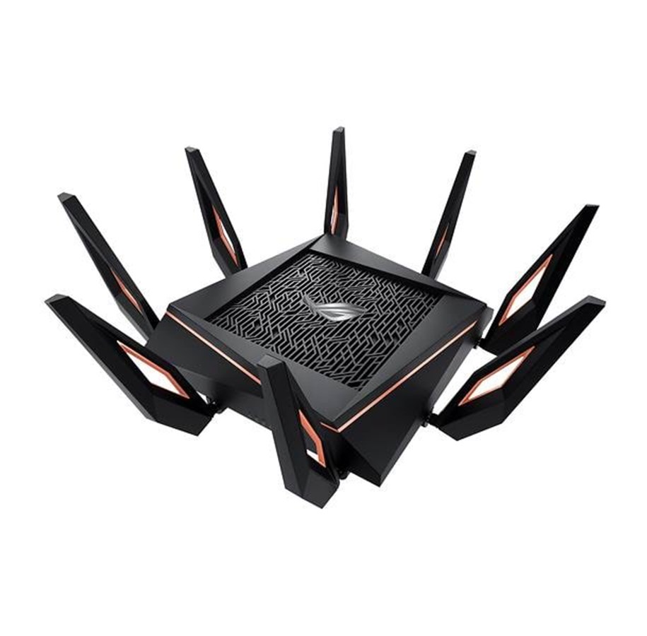 Wlan Router - ASUS ROG Rapture GT-AX11000 -Wi-Fi 6 - 4-Port switch - 2-PortWAN - Wireless router Wi-Fi 6 - 90IG04H0-MO3G00