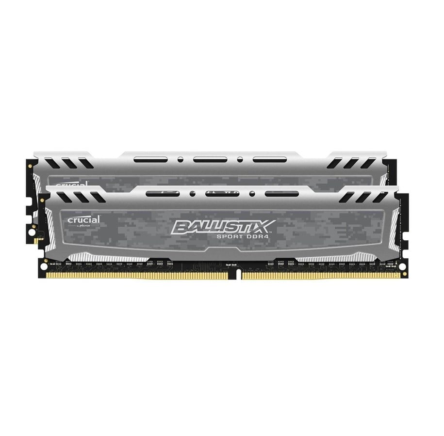 RAM - Crucial Ballistix Sport LT DDR4-3200 CL15 DC - 32GB - BLS2K16G4D32AESB