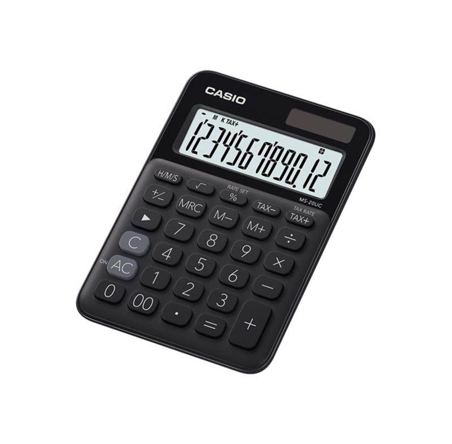 Taschenrechner - CASIO MS-20UC - desktop calculator - MS-20UC-BK