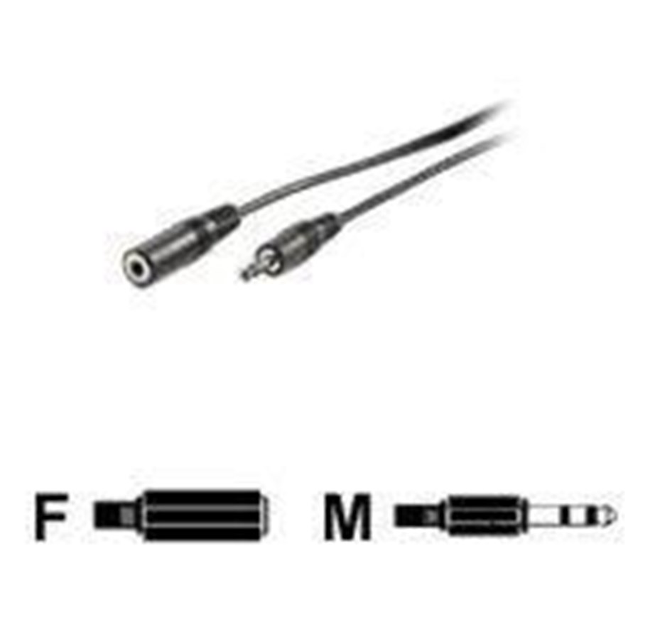 SAS / SCSI Kabel - Roline Audio extension cable - 3.5mm stereo jack male to female 10m - 11.09.4359