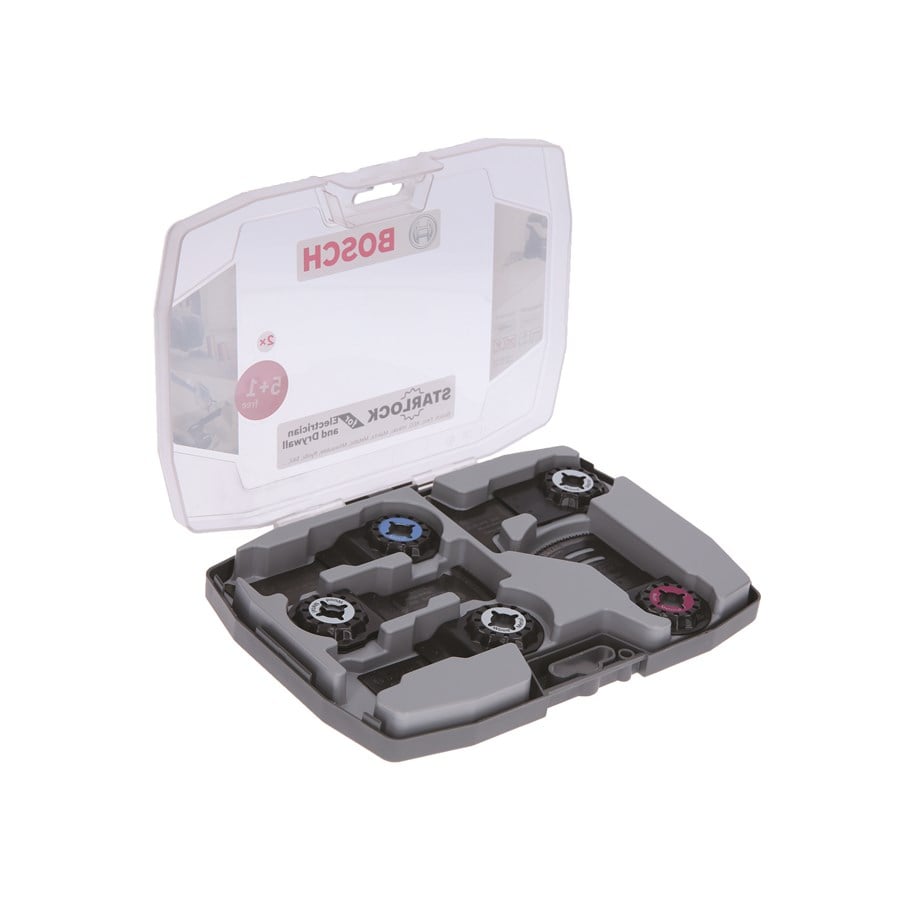 Multifunktionswerkzeuge - Bosch MULTI-TOOL ELECTRICIAN AND DRYWALL KIT 6 PIECES FOR OSCILLATING MULTI-TOOLS - 2608664622