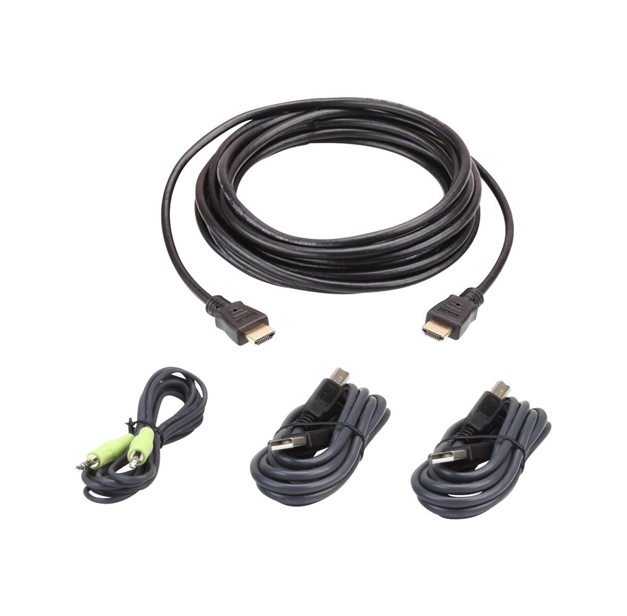KVM Kabel - ATEN 2L-7D03UHX4 USB HDMI Secure KVM - 2L-7D03UHX4
