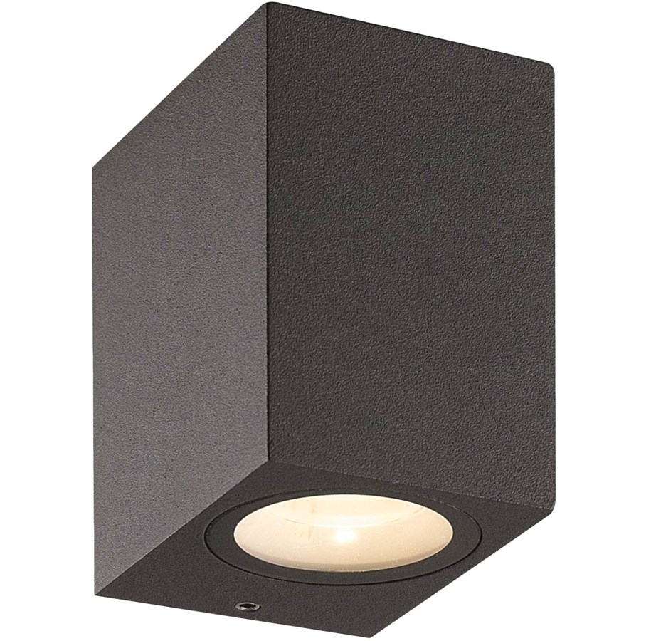 Lampen - Nordtronic Alba 230v outdoor wall light 8w led 3000k graphite gray - 4002