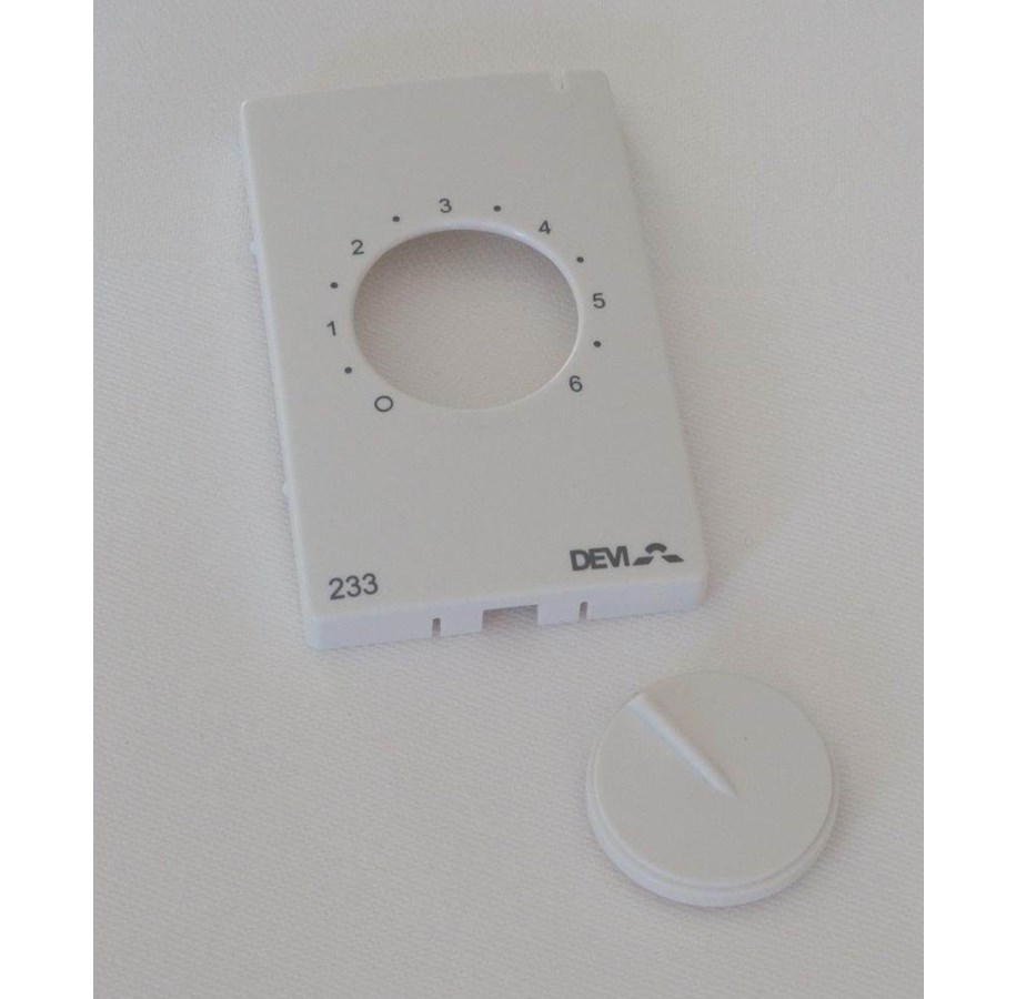 Kabel und Drähte - Danfoss Cover front to devireg 233 white - 19805922