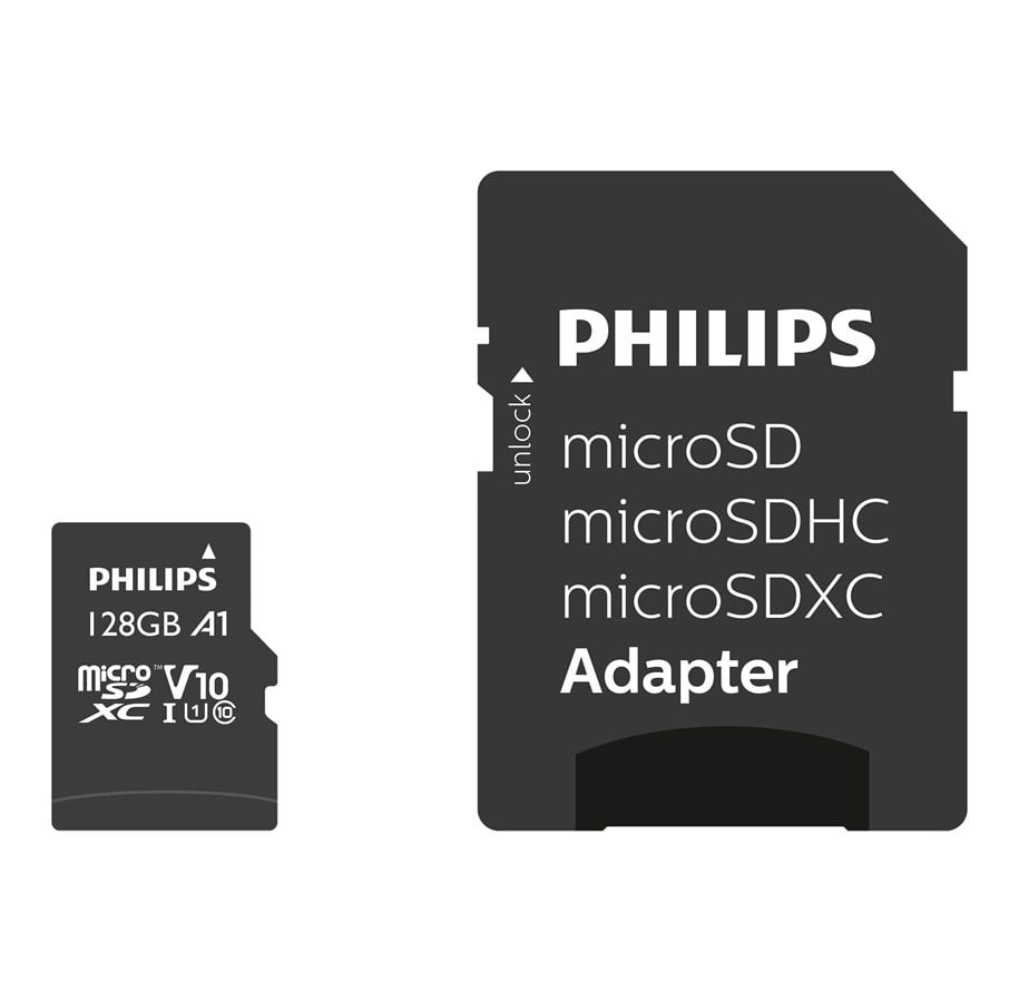 Speicherkarten - Philips FM12MP45B - flash memory card - 128 GB - SDXC - FM12MP45B/00