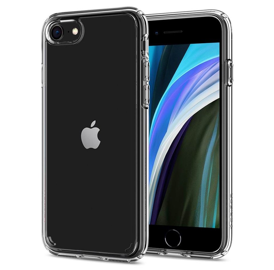 Handys - Cover & Cases - Spigen Ultra Hybrid 2 - clear - iPhone SE (2022/2020)/8/7 - 042CS20927