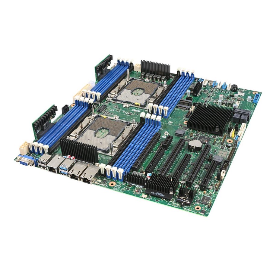 Mainboard - Intel Server Board Mainboard - Intel C624 - Intel Socket P socket - DDR4 RAM - SSI (Server) - S2600STBR