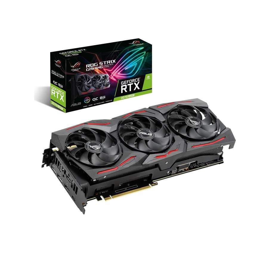 Grafikkarte - ASUS GeForce RTX 2070 SUPER OC - 8GB GDDR6 RAM - Grafikkarte - 90YV0DI0-M0NA00