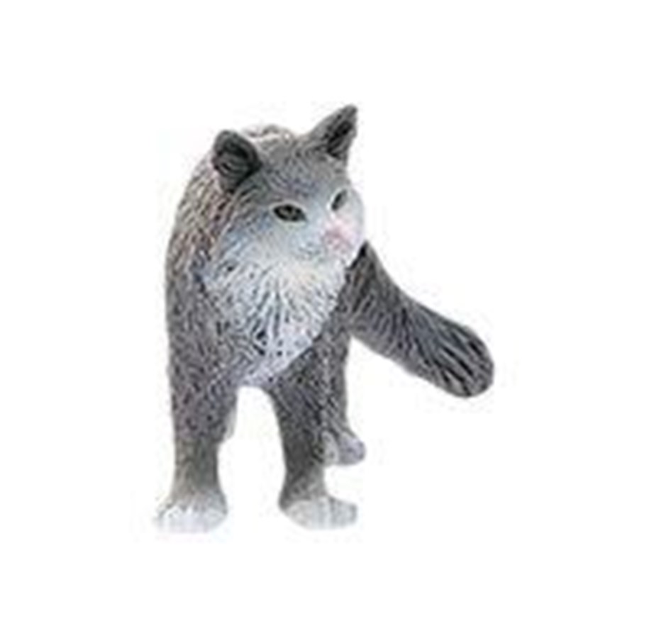 SCHLEICH Maine Coon Katze – Detailgetreue Spielfigur Für Kinder Ab 3 Jahren, Ideal Zum Sammeln & Spielen