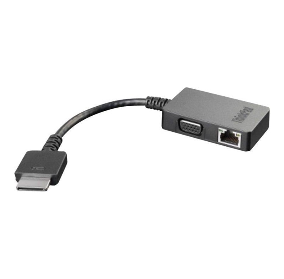 Dockingstationen - Lenovo OneLink+ Adapter - VGA - RJ-45 1-Port - 03X7014