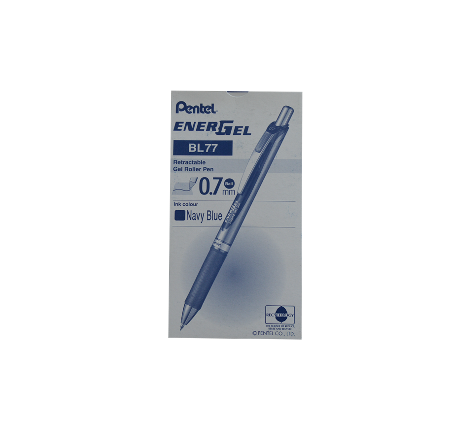 Pentel Energel Ricariche LR7 BL77/BL57/BL37 – Confezione Da 4 – Punta Metallica 0,7 Mm – Inchiostro Liquido Viola