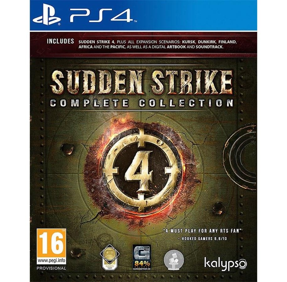 Spiele - Sudden Strike 4: Complete Collection - Sony PlayStation 4 - Strategie - PEGI 16 - 4260458361658