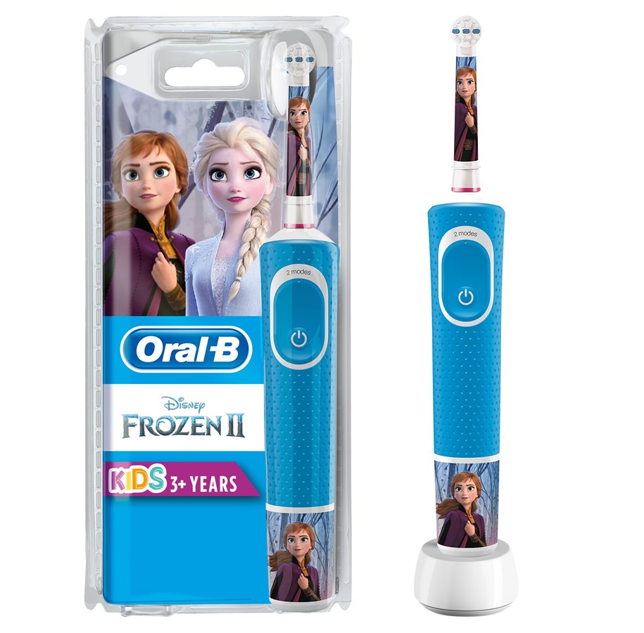Elektrische Zahnbürsten - Oral-B Elektrische Zahnbürste Vitality 100 Kids Frozen - 4210201241317