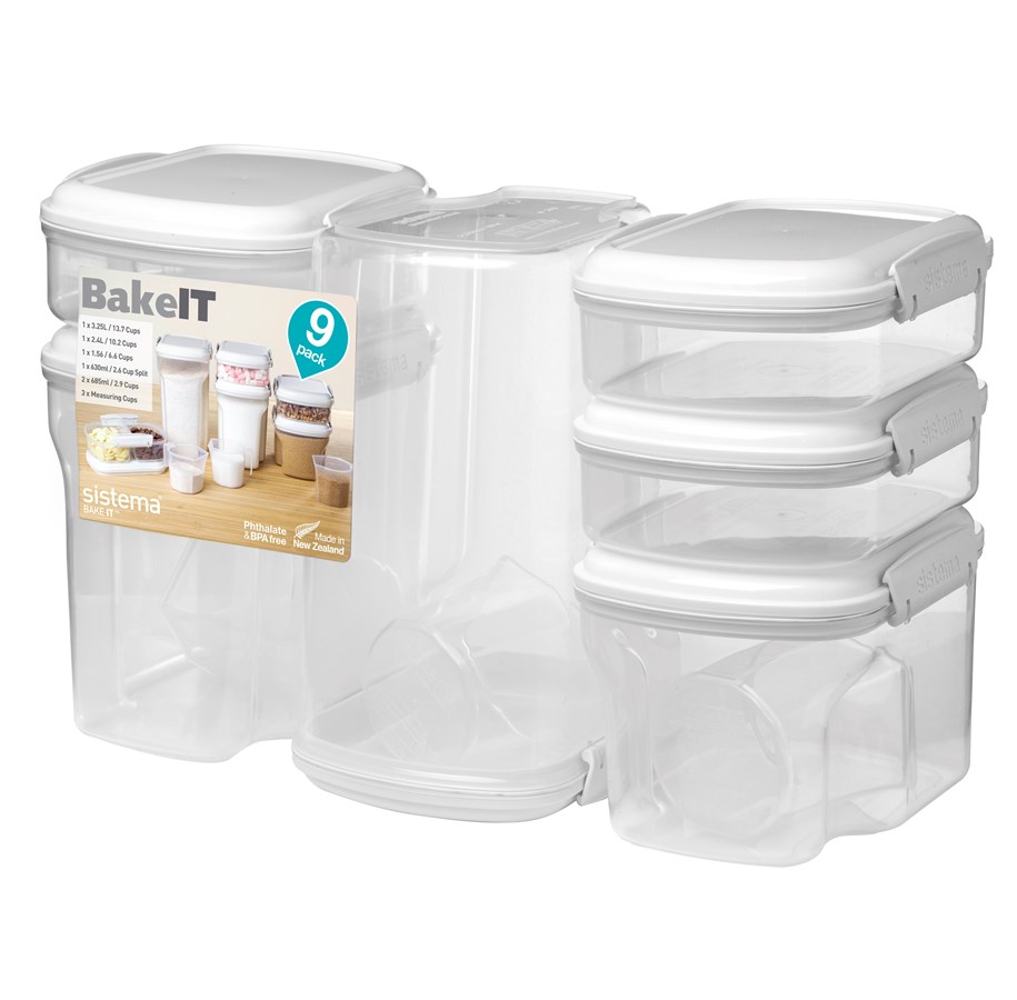 Küchenzubehör - Sistema Bake It 9 Pack - 1213