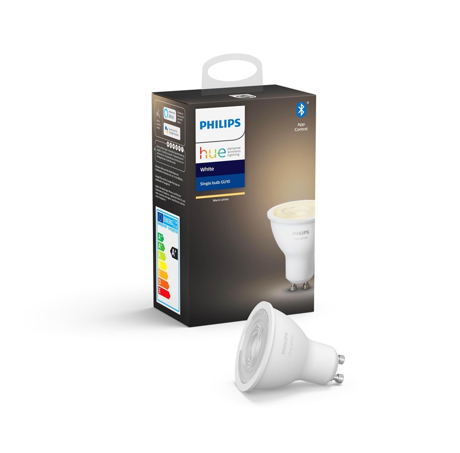 Smart-Home - Philips Hue White GU10-Lichtquelle - BT - 929001953501