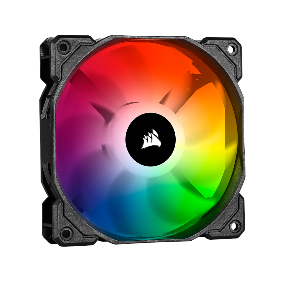 Gehäuselüfter - Corsair iCUE SP120 RGB PRO - Gehäuselüfter - 120mm - Schwarz mit RGB LED - 26 dBA - CO-9050093-WW