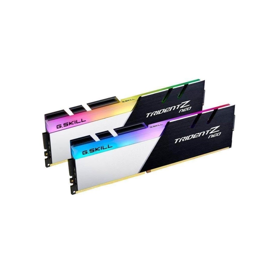 RAM - G.Skill Trident Z Neo DDR4-3200 - 32GB - CL14 - Dual Channel (2 pcs) - AMD Optimized - Schwarz mit RGB - F4-3200C14D-32GTZN