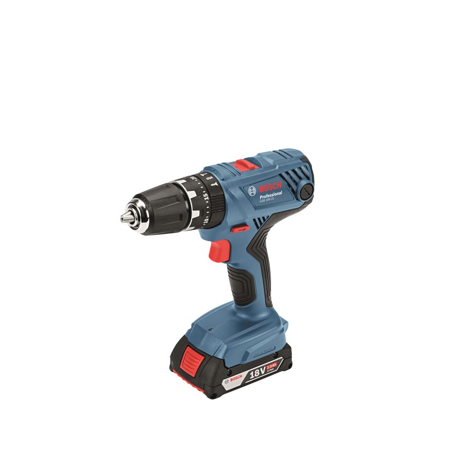Schraub/Bohrmaschinen - Bosch Professional Light Series GSB 18V-21 Professional - 06019H1107