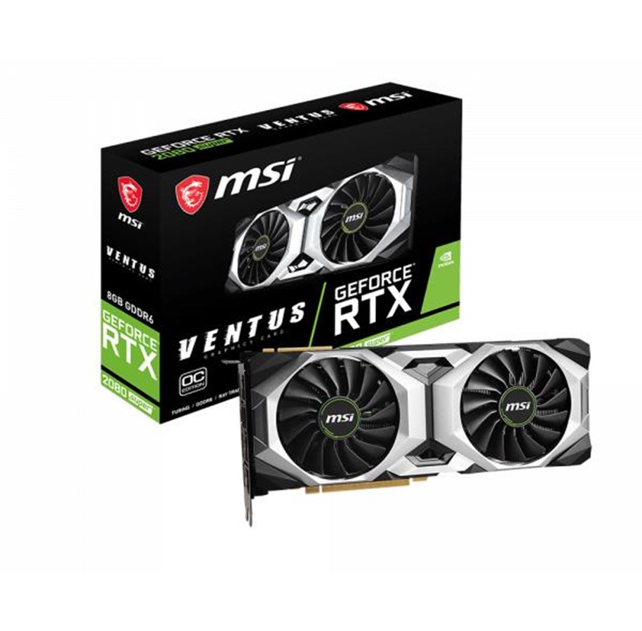 Grafikkarte - MSI GeForce RTX 2080 SUPER VENTUS XS OC - 8GB GDDR6 RAM - Grafikkarte - RTX 2080 SUPER VENTUS XS OC