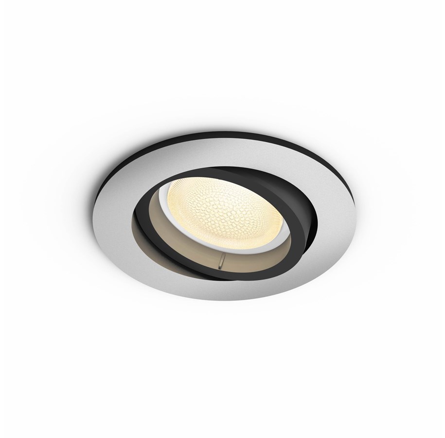 Smart-Home - Philips Hue Centura Einbauspot - Alu - 915005766601