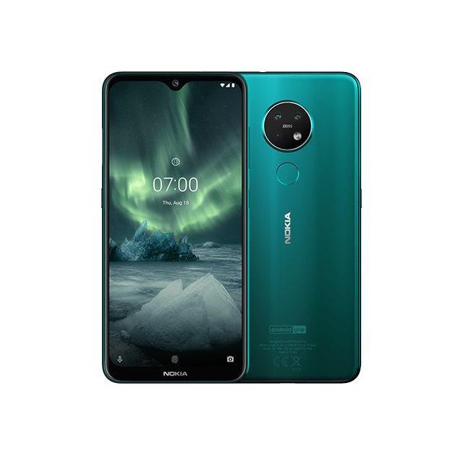 Handys & Smartphones - Nokia 7.2 128GB - Cyan Green - 6830AA002187