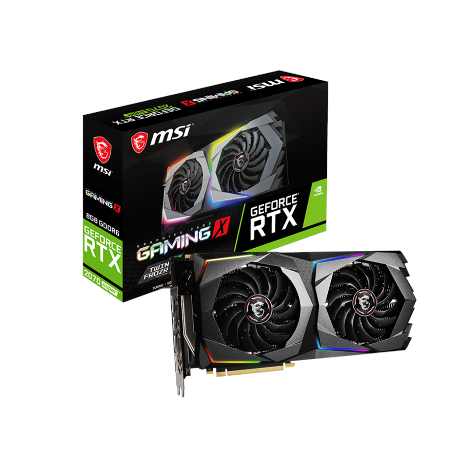 Grafikkarte - MSI GeForce RTX 2070 SUPER GAMING X - 8GB GDDR6 RAM - Grafikkarte - RTX 2070 SUPER GAMING X