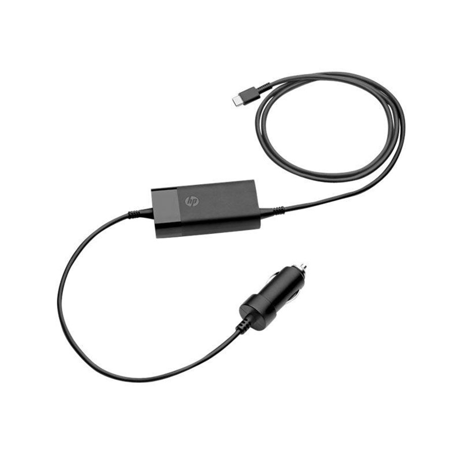 Netzteile für Laptops - HP USB-C Auto Adapter - 5TQ76AA