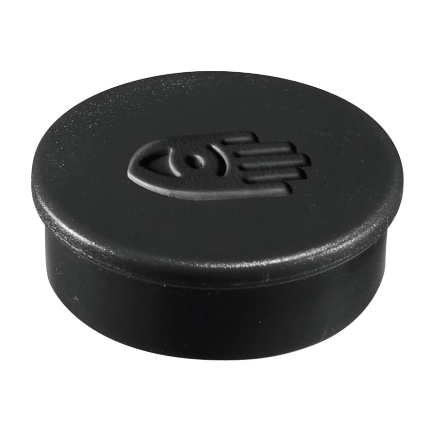 Konferenz und Präsentation - Legamaster SUPERMAGNET 35MM 1814 box of 10 black super magnets for Whiteboard - 1814/s