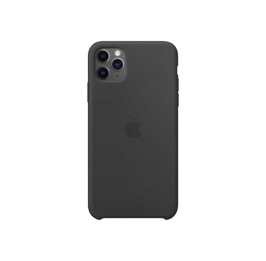 Handys - Cover & Cases - Apple iPhone 11 Pro Max Silicone Case - Black - MX002ZM/A