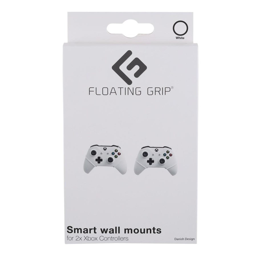 Gaming Zubehör - Floating Grip 2x Xbox controller Wall Mounts - White - Miscellaneous Zubehör für Spielkonsole - Microsoft Xbox One S - 5713474000173