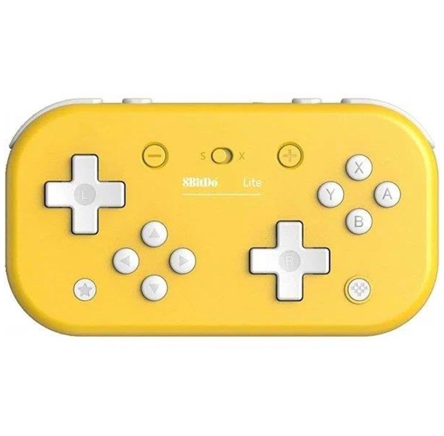Gaming Zubehör - 8BitDo Lite BT Gamepad - Yellow - Wired Controller - Nintendo Switch - 6922621501084