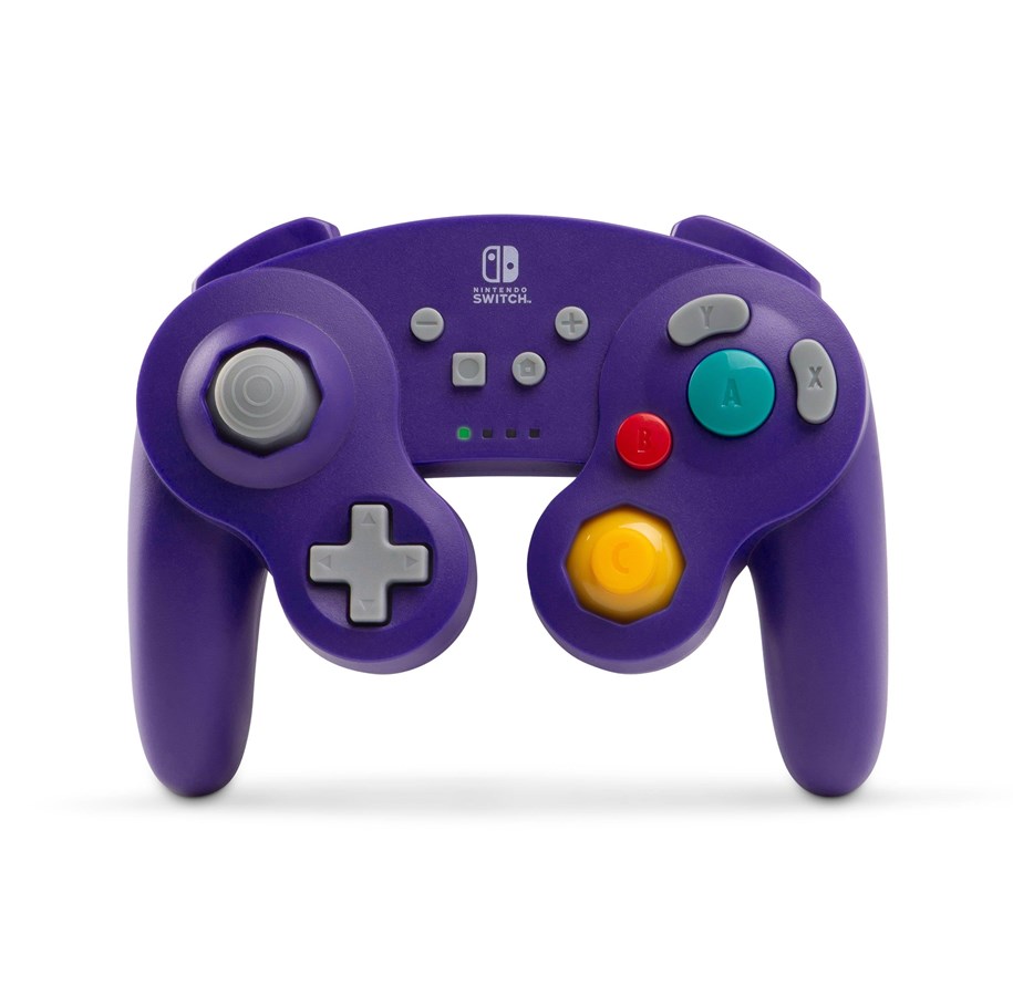 Gaming Zubehör - PowerA Wireless Controller Gamecube Style Purple - Wireless Controller - Nintendo Switch - 0617885018763