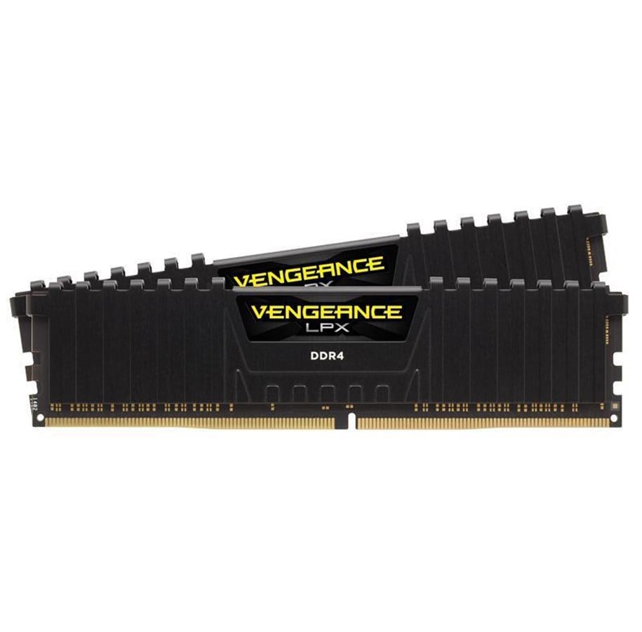 RAM - Corsair Vengeance LPX DDR4-3600 - 64GB - CL18 - Dual Channel (2 pcs) - Intel XMP - Schwarz - CMK64GX4M2D3600C18