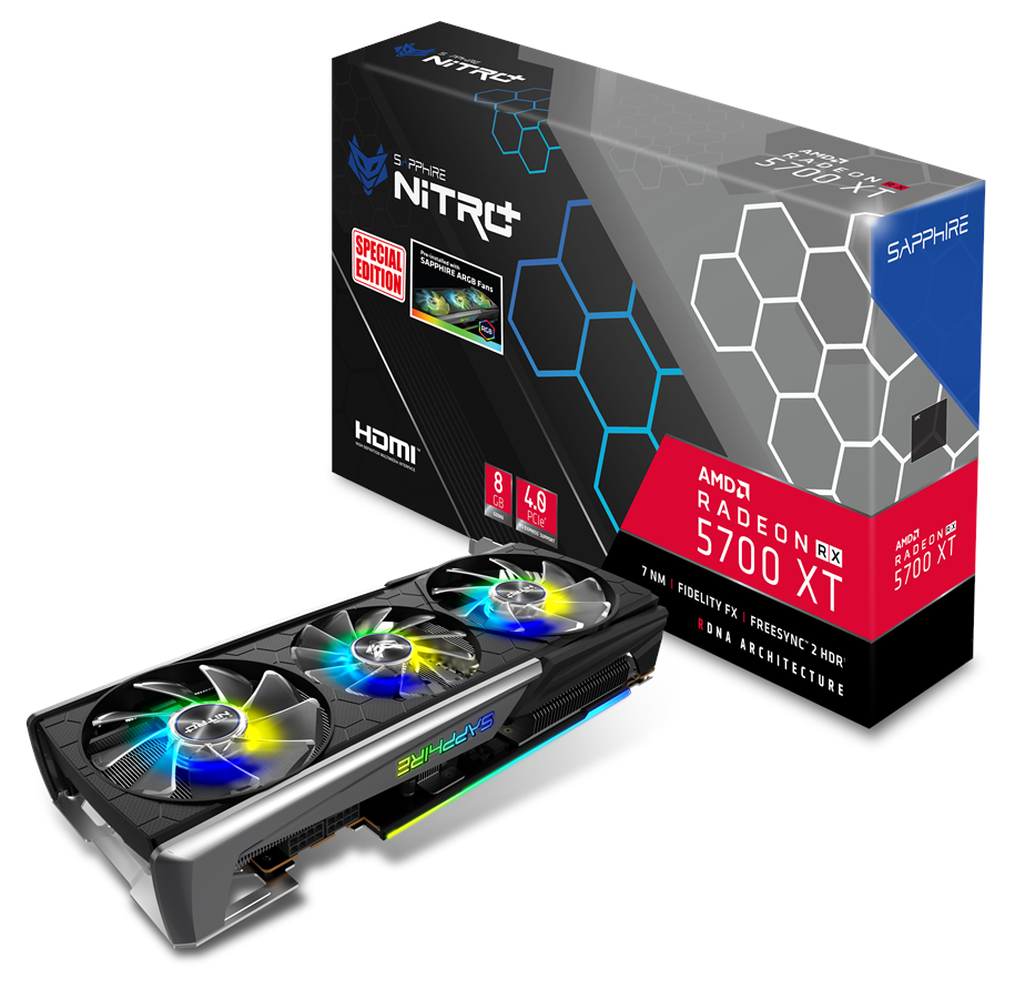Grafikkarte - Sapphire Radeon RX 5700 XT NITRO+ SE - 8GB GDDR6 RAM - Grafikkarte - 11293-05-40G