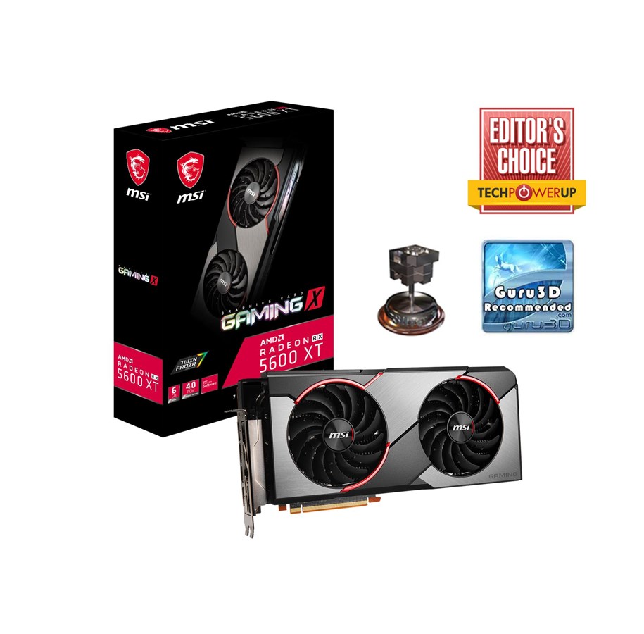 Grafikkarte - MSI Radeon RX 5600 XT GAMING X - 6GB GDDR6 RAM - Grafikkarte - RX 5600 XT GAMING X