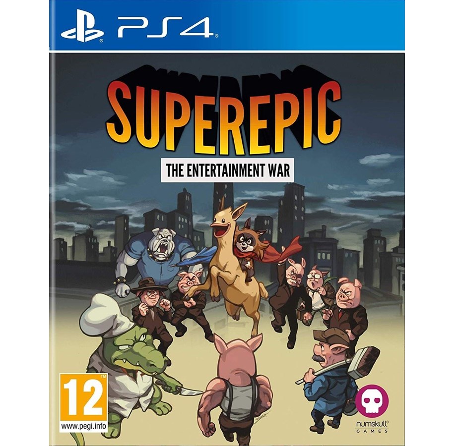 Spiele - SuperEpic: The Entertainment War - Sony PlayStation 4 - Platformer - PEGI 12 - 5056280415725
