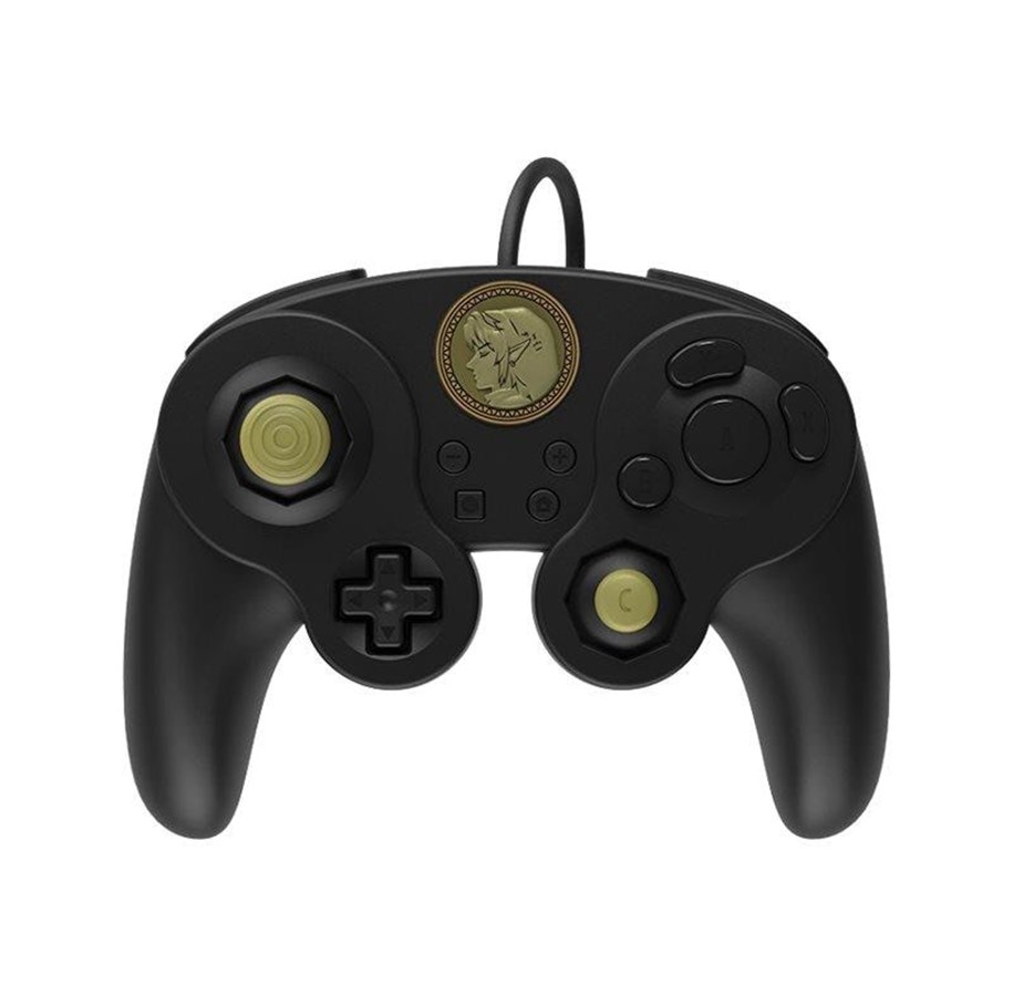Gaming Zubehör - PDP Wired Fight Pad Pro - Special Edition Zelda Link - Wired Controller - Nintendo Switch - 500-100-NA-D8