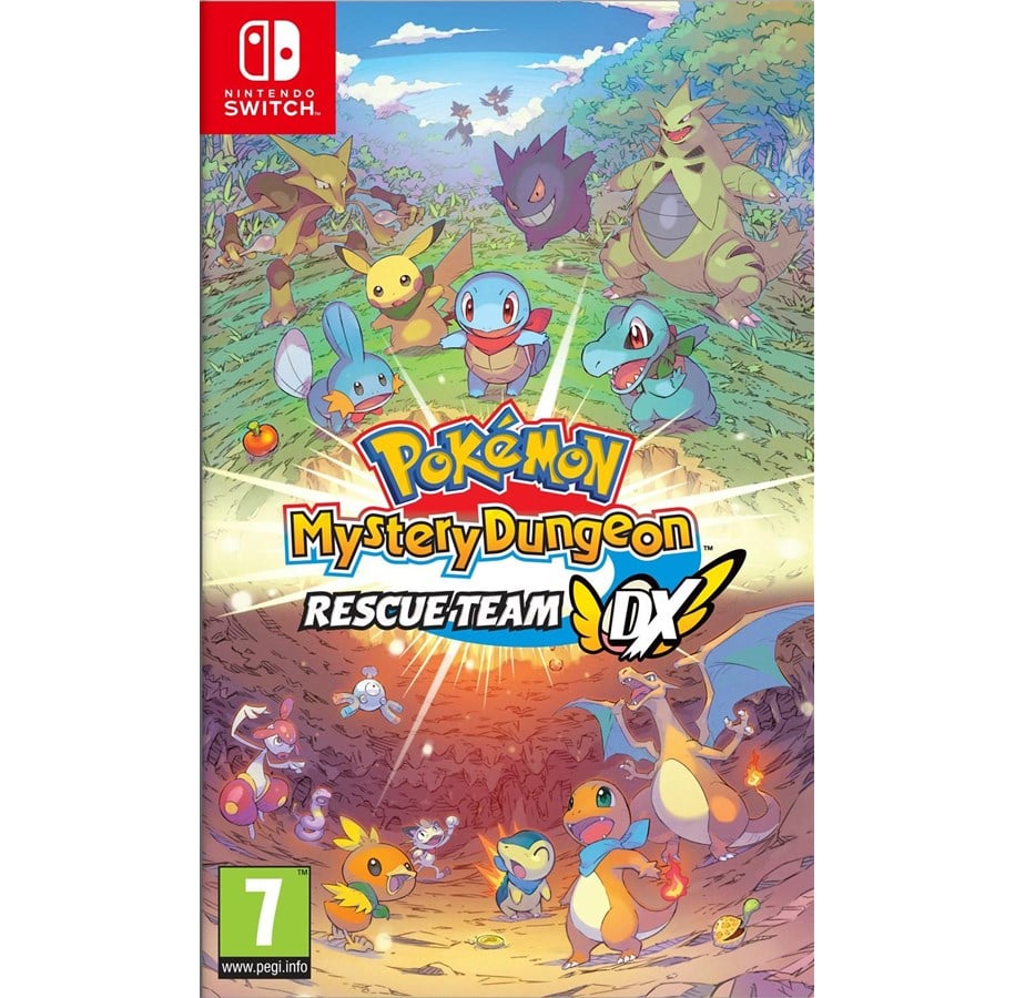 Spiele - Pokémon Mystery Dungeon: Rescue Team DX - Nintendo Switch - RPG - PEGI 7 - 0045496426057