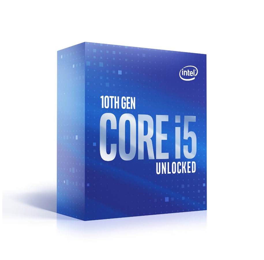 CPU - Intel Core i5-10600K Comet Lake CPU - 6 Kerne - 4.1 GHz - Intel LGA1200 - Intel Boxed (ohne Kühler) - BX8070110600K