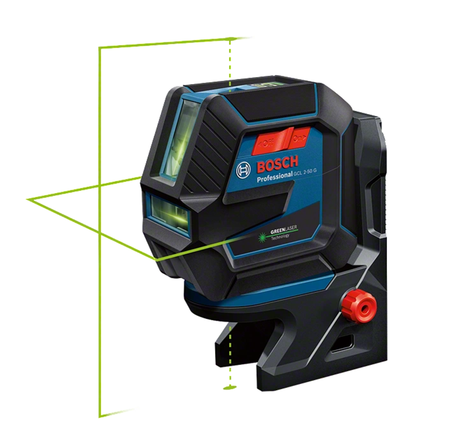 Messwerkzeug - Bosch Professional KOMBILASER GRØN GCL 2-50/RM10 - 0601066M00