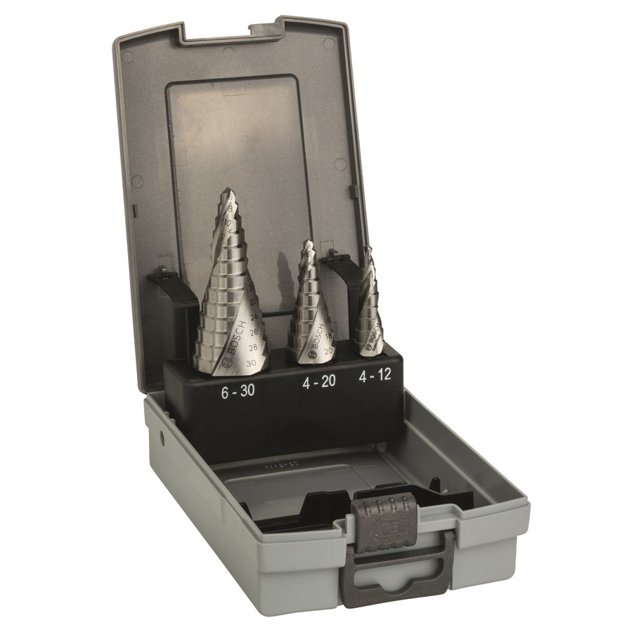 Bohrer & Bits - Bosch TRINBORSÆT HSS 4-12.4-20.6-30MM - 2608587426