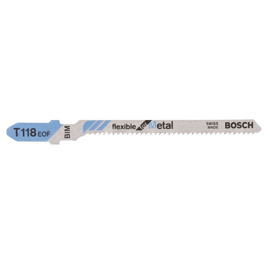Stichsägen - Bosch STIKSAVKL T118 EOF 50MM 3 STK UNI/MEDI - 2608636231