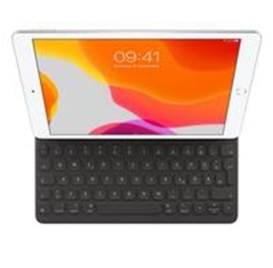 Tastaturen - Apple Smart Keyboard - Tastatur & Folio-Set - Deutsch - Schwarz - MX3L2D/A