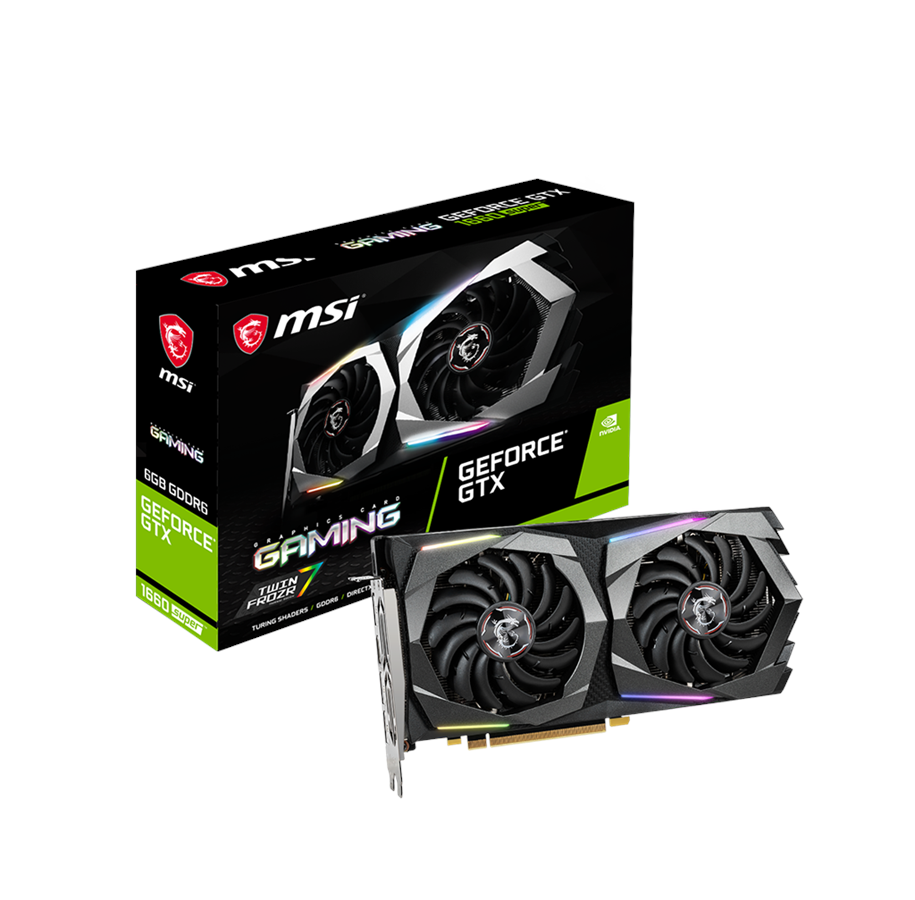 Grafikkarte - MSI GeForce GTX 1660 SUPER GAMING - 6GB GDDR6 RAM - Grafikkarte - GTX 1660 SUPER GAMING