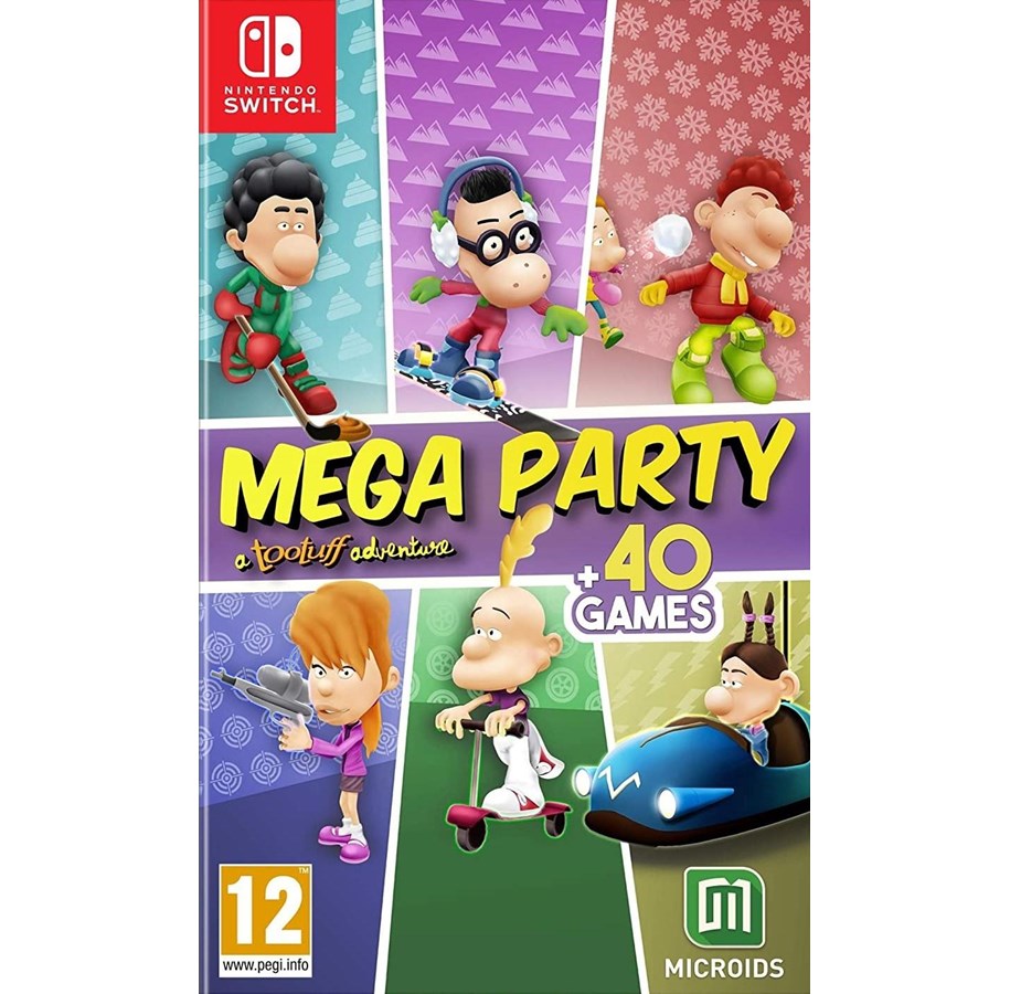 Spiele - Mega Party: A Tootuff Adventure - Nintendo Switch - Party - PEGI 12 - 3760156484723