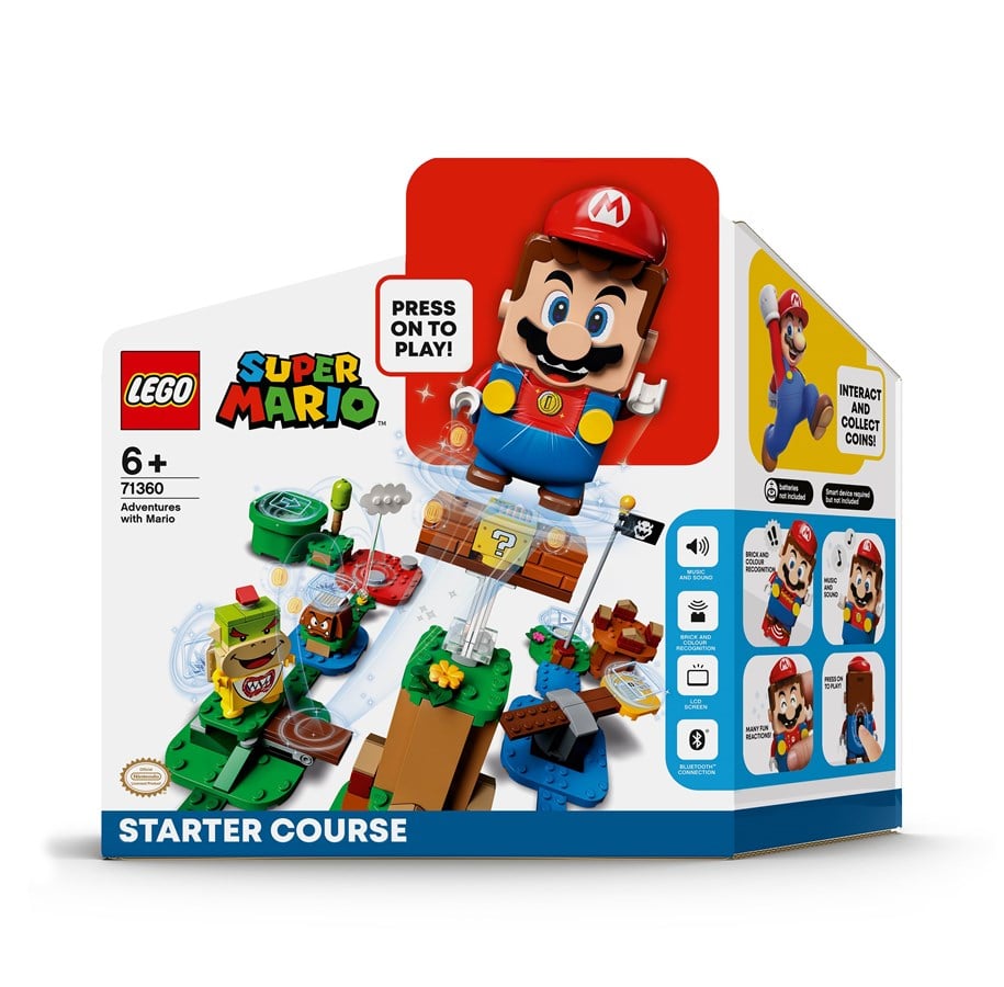 LEGO®  - LEGO Super Mario 71360 Abenteuer mit Mario – Starterset - 71360