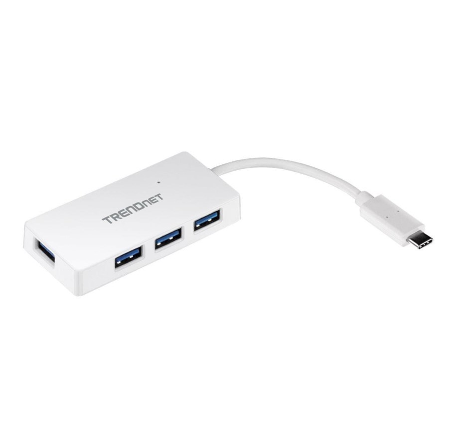 USB-Hubs - TRENDnet TUC-H4E - hub - 4 ports USB-Hubs - 4 - Weiß - TUC-H4E