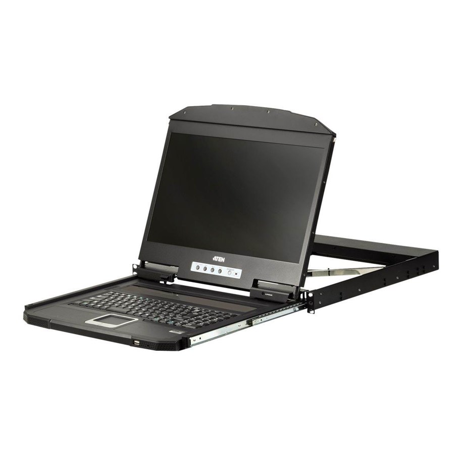 Bildschirm - 18" ATEN CL3100NX-ATA-AG 1U Ultra Short Depth Sin - CL3100NX-ATA-AG